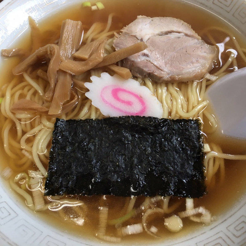 チャーハン定食のラーメン(寿楽)