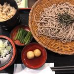 ざるそば定食(信州そば処 そじ坊 大崎ゲートシティー店)
