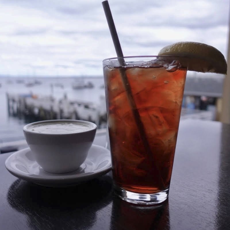 CUP chowder(Crab House Monterey)
