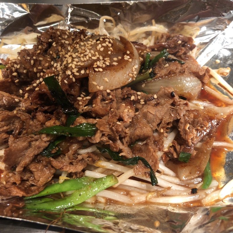 牛焼肉定食(鉄板二百℃ 五反田店)