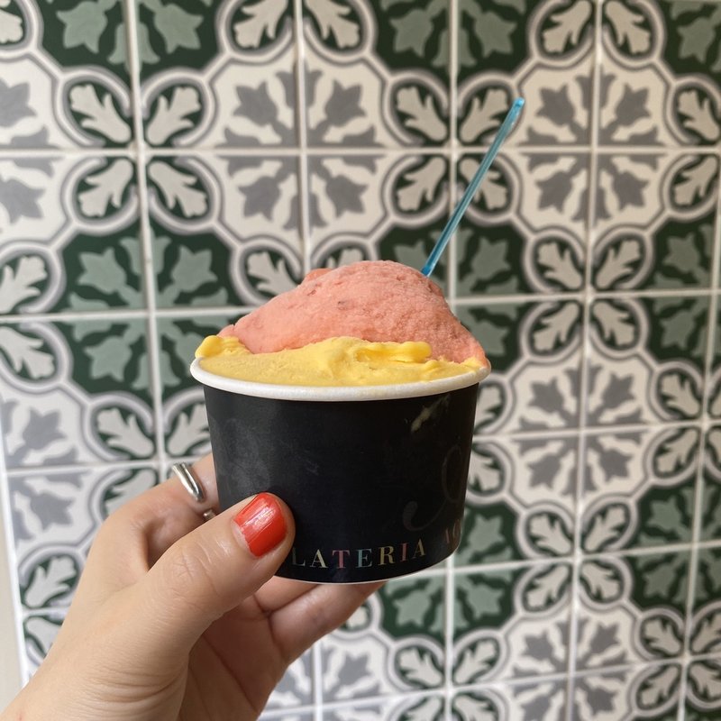 カップ2種盛り(ジェラテリアアクオリーナ （GELATERIA ACQUOLINA）)