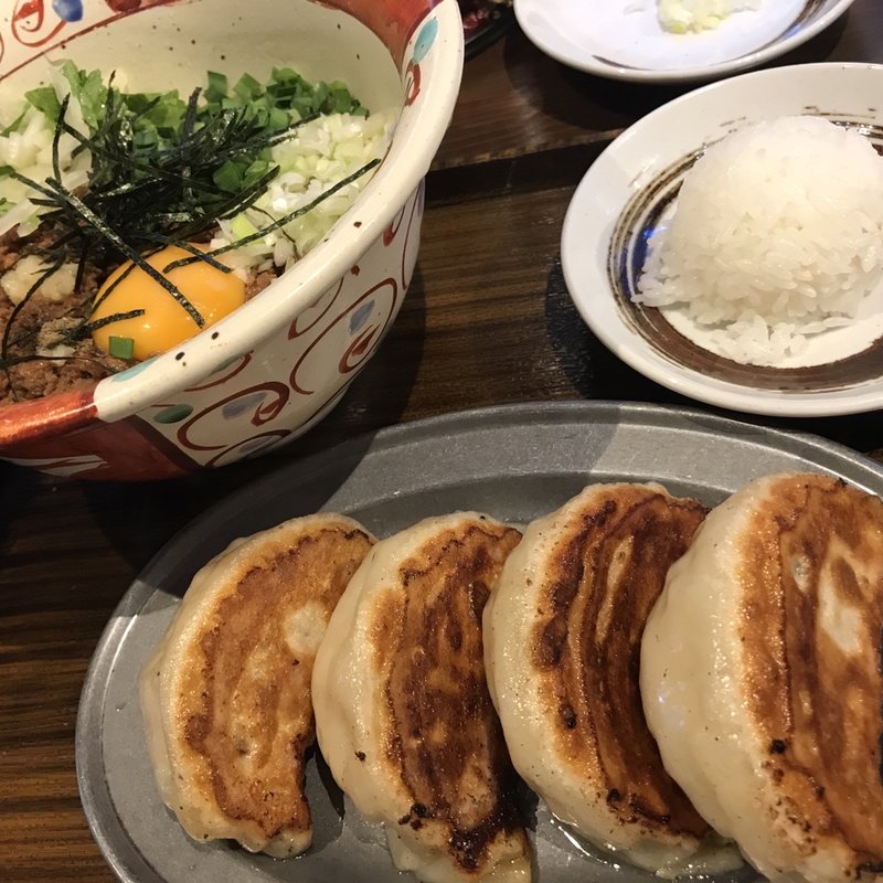 まぜそば(SAPPORO餃子製造所 狸小路店)
