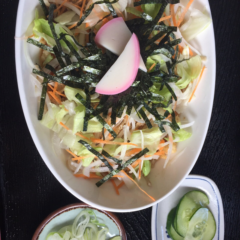 サラダ蕎麦(そば処　たまや （たまや）)