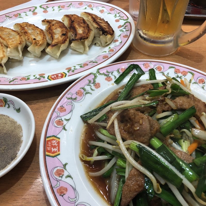 ニラレバ(餃子の王将)