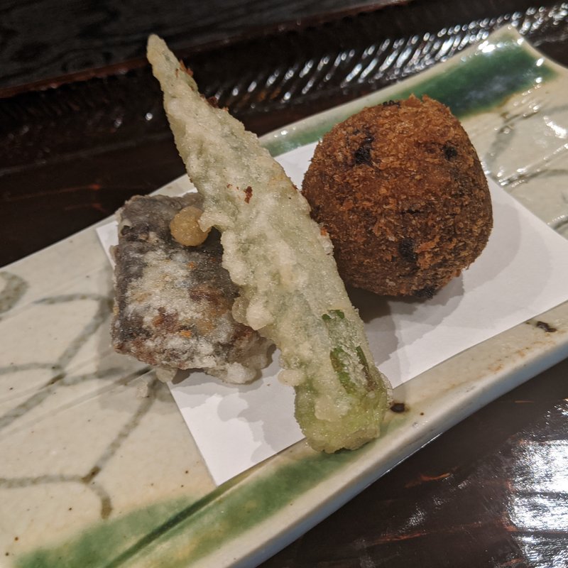 揚げ物(銀座　にょろ助)