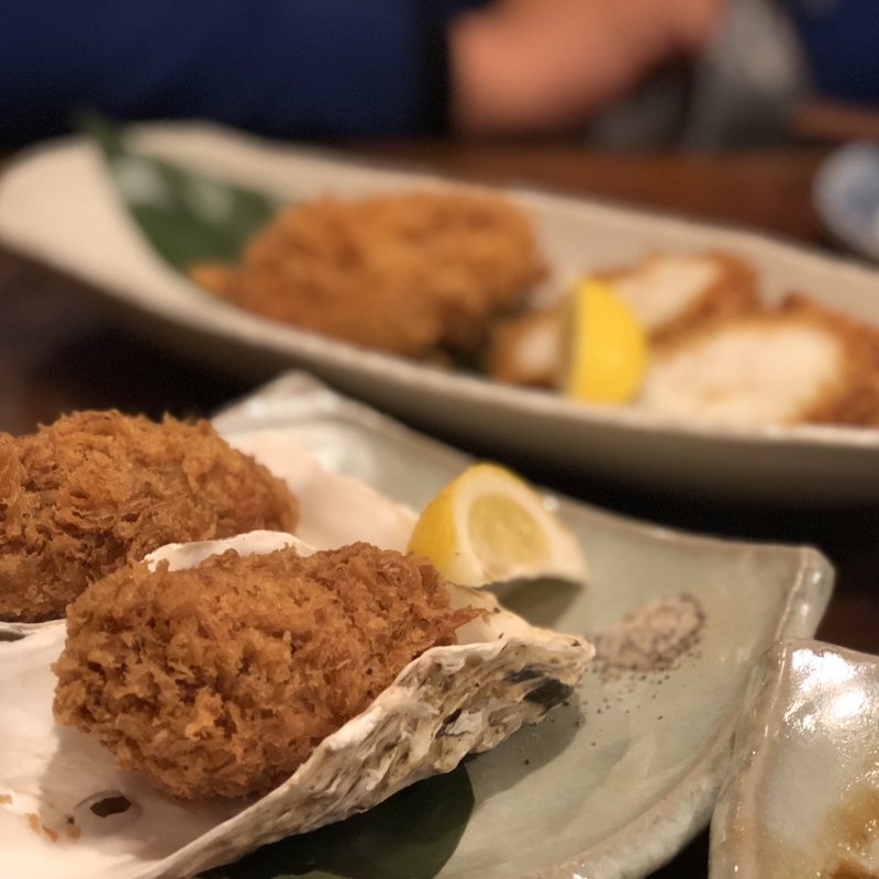 カキフライ(とんかつ・ビフテキ 塩梅)