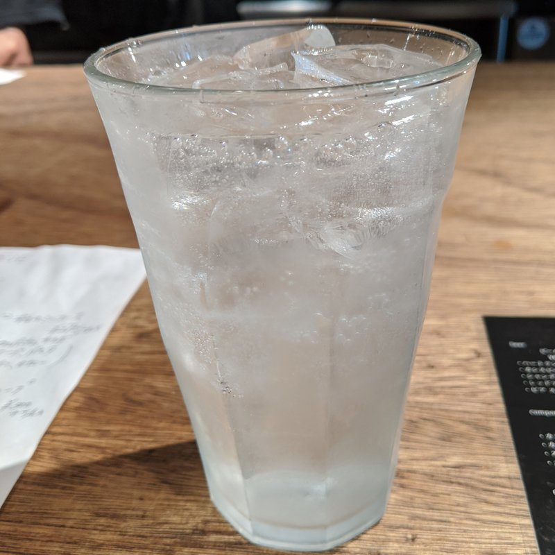 レモンサワー(Trattoria Inoue)