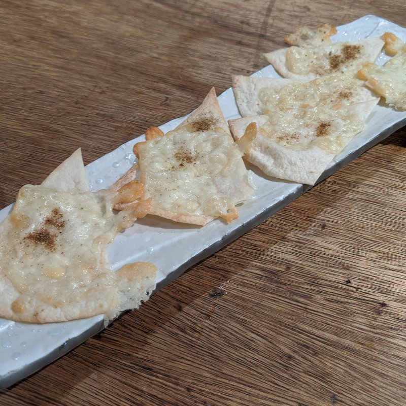 トルティーヤ＆チーズ＆山椒(Trattoria Inoue)