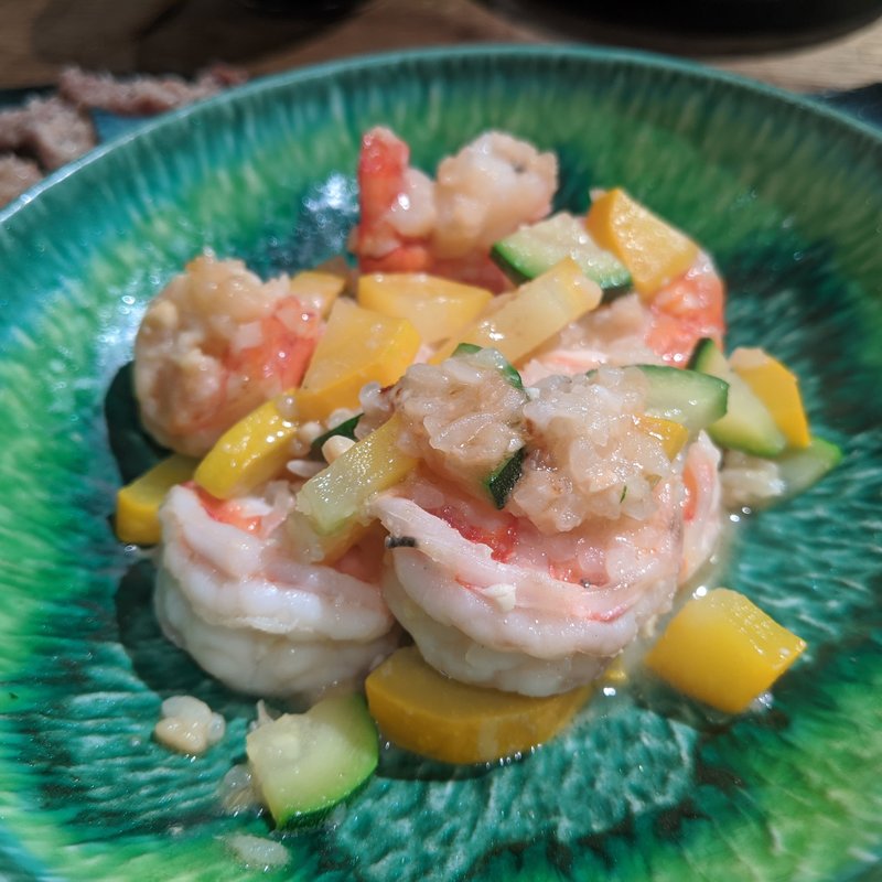 エビ味噌バター焼き(Trattoria Inoue)