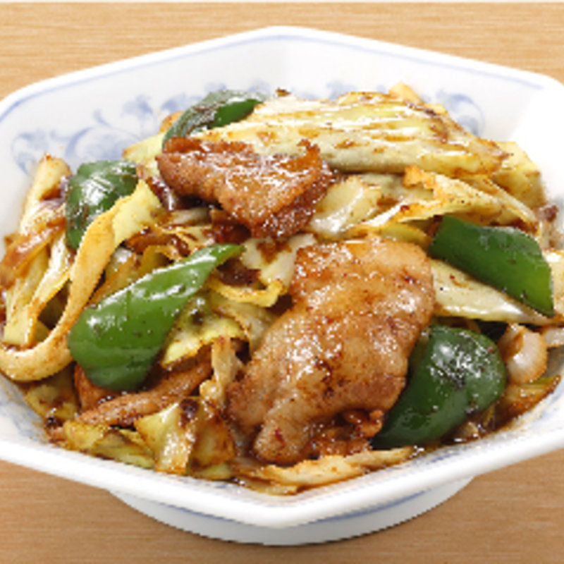 回鍋肉定食 餃子セット(福しん池袋明治通り店)