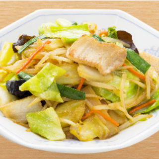 野菜炒め定食(福しん池袋明治通り店)