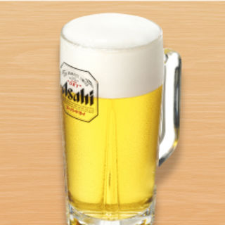 生ビール中 (アサヒスーパードライ)(福しん池袋明治通り店)