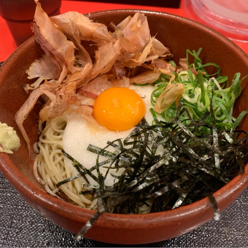 とろ玉ぶっかけそば(うどん宮)