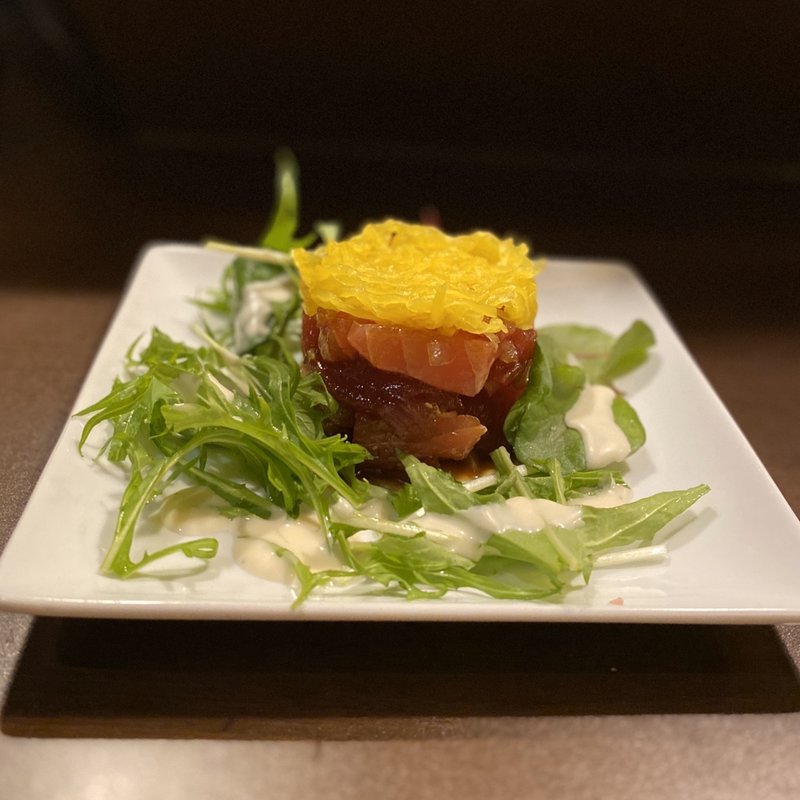 まぐろの中落ちのタルタル(名古屋嬢の台所 名古屋栄店)