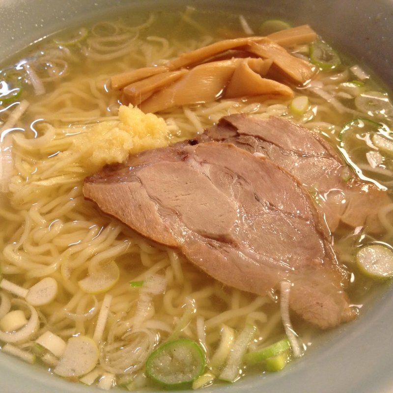 生姜ラーメン(ラーメン大寿)