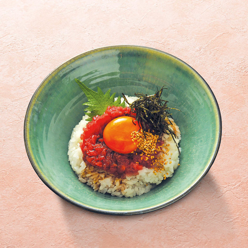 鉄火胡麻醤油小丼(あげたち 匠の細麺 つるとんたん（大国町）)