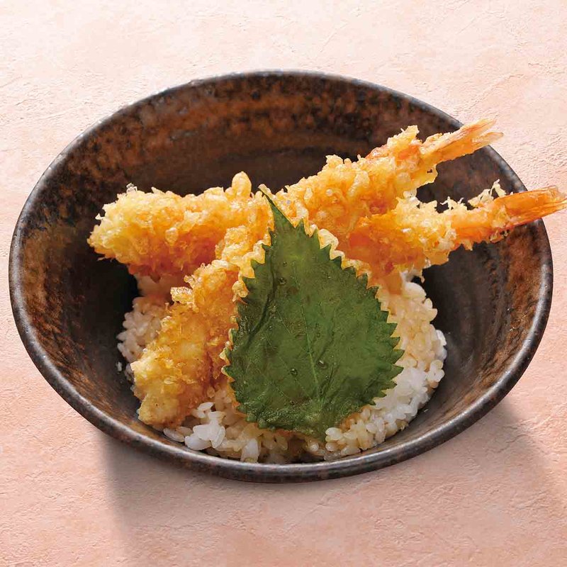 海老天小丼(あげたち 匠の細麺 つるとんたん（大国町）)