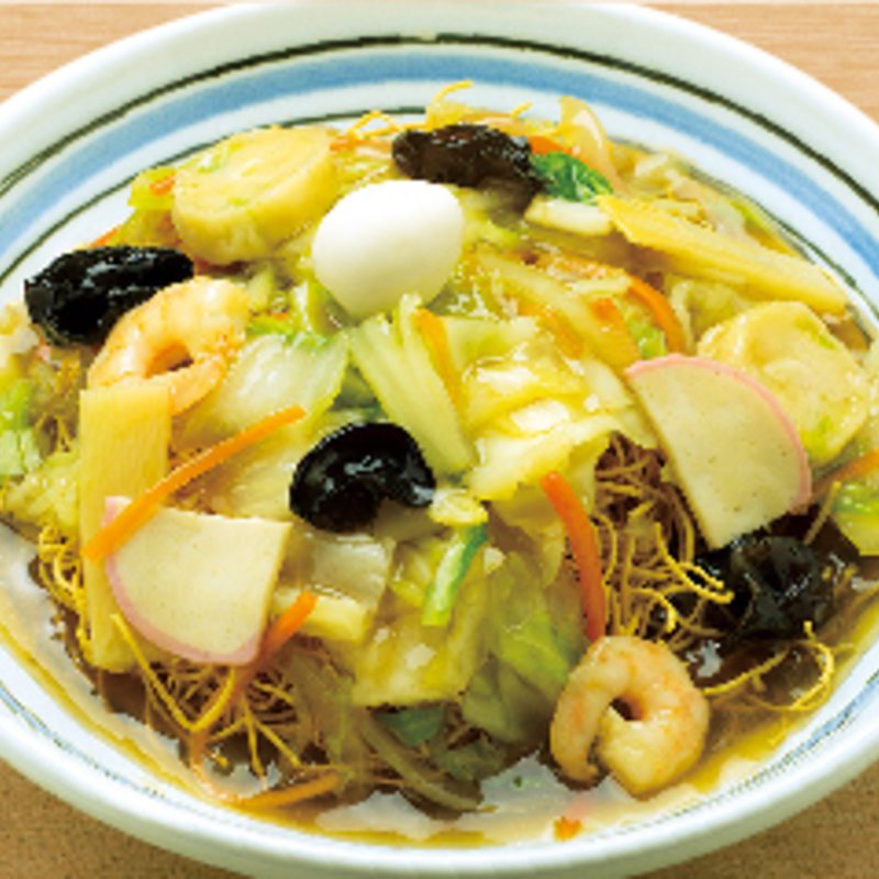 五目あんかけかた焼きそば(福しん 新宿小滝橋店 )