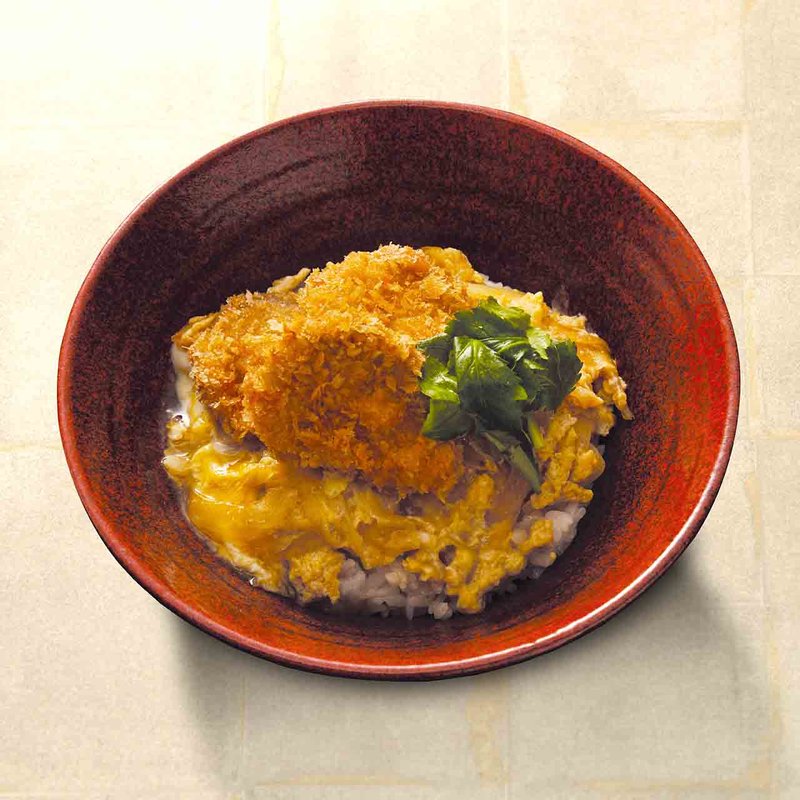 ヘレかつとじ小丼(あげたち 匠の細麺 つるとんたん（大国町）)