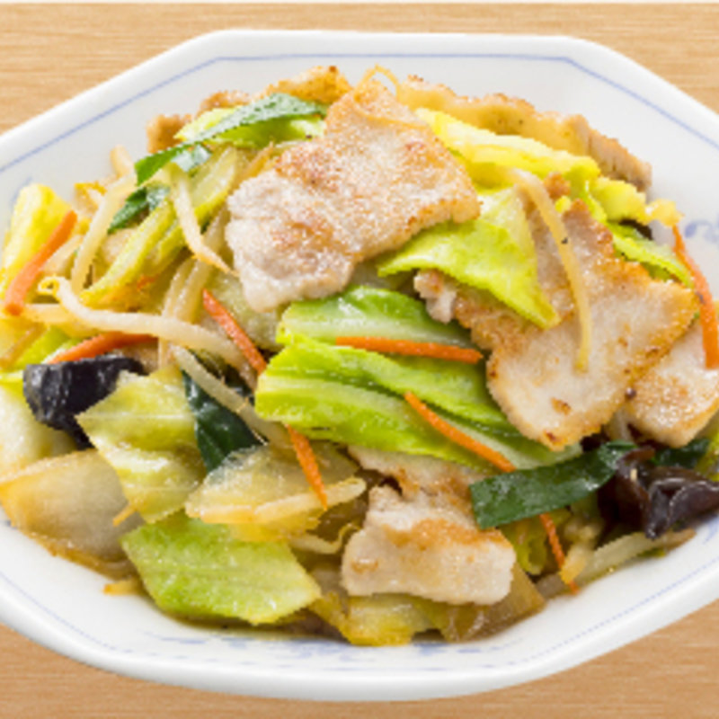 肉野菜炒め定食(福しん 新宿小滝橋店 )