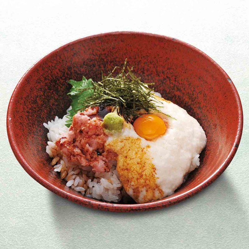 鉄火とろろごはん(あげたち 匠の細麺 つるとんたん（大国町）)