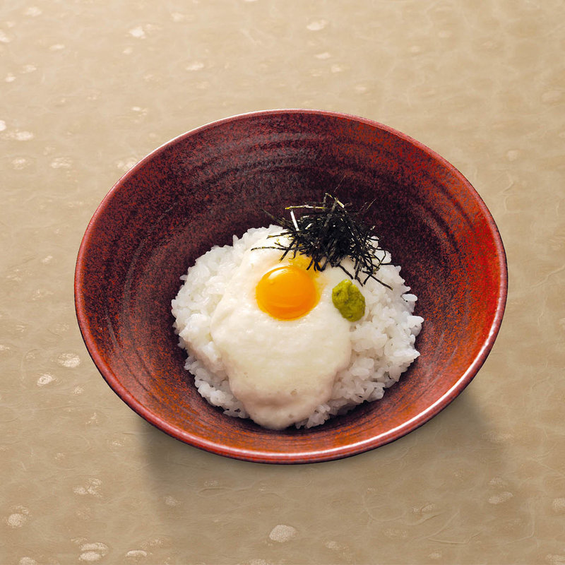 とろろごはん(あげたち 匠の細麺 つるとんたん（大国町）)