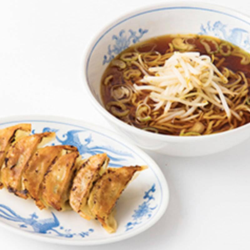 おとも+餃子セット(福しん 新井薬師店)