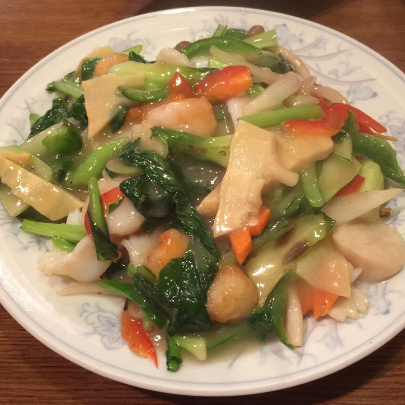 海鮮焼きそば(広東料理 民生 東店)