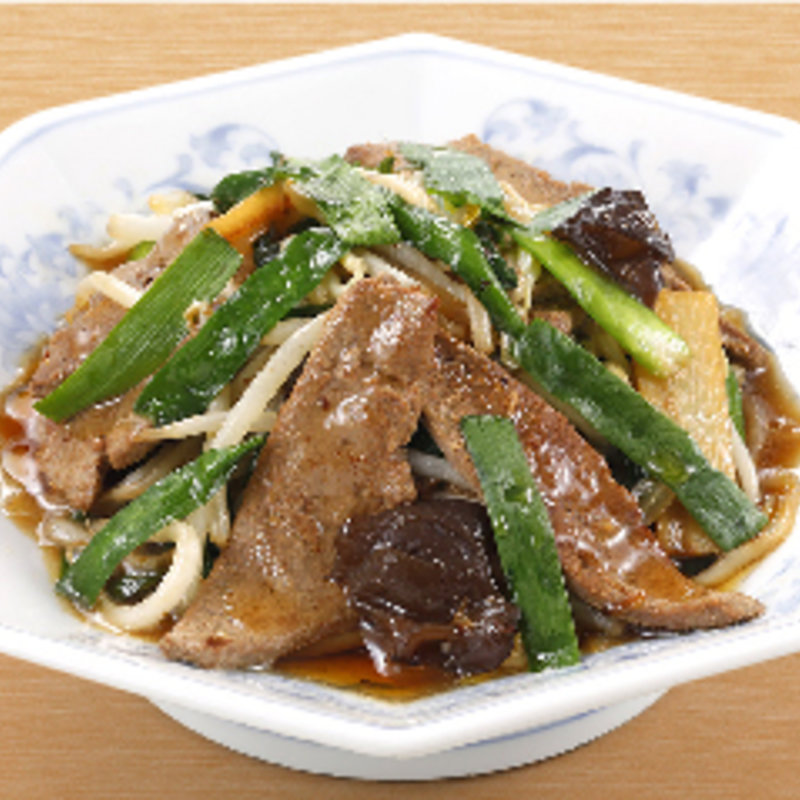 レバニラ炒め定食 餃子セット(福しん 井荻店)