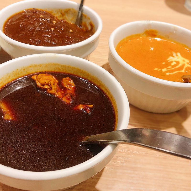 お好み3種カレー(デリー 銀座店 （DELHI）)