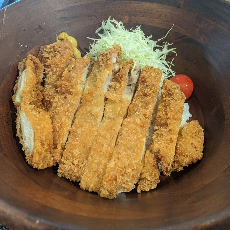 俺のチキンカツどん(俺のやきとり 蒲田)