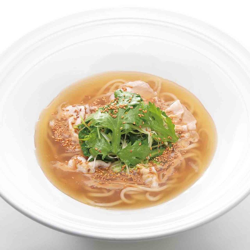 イベリコ豚 胡麻スープのおうどん(つるとんたん TOP CHEFS)