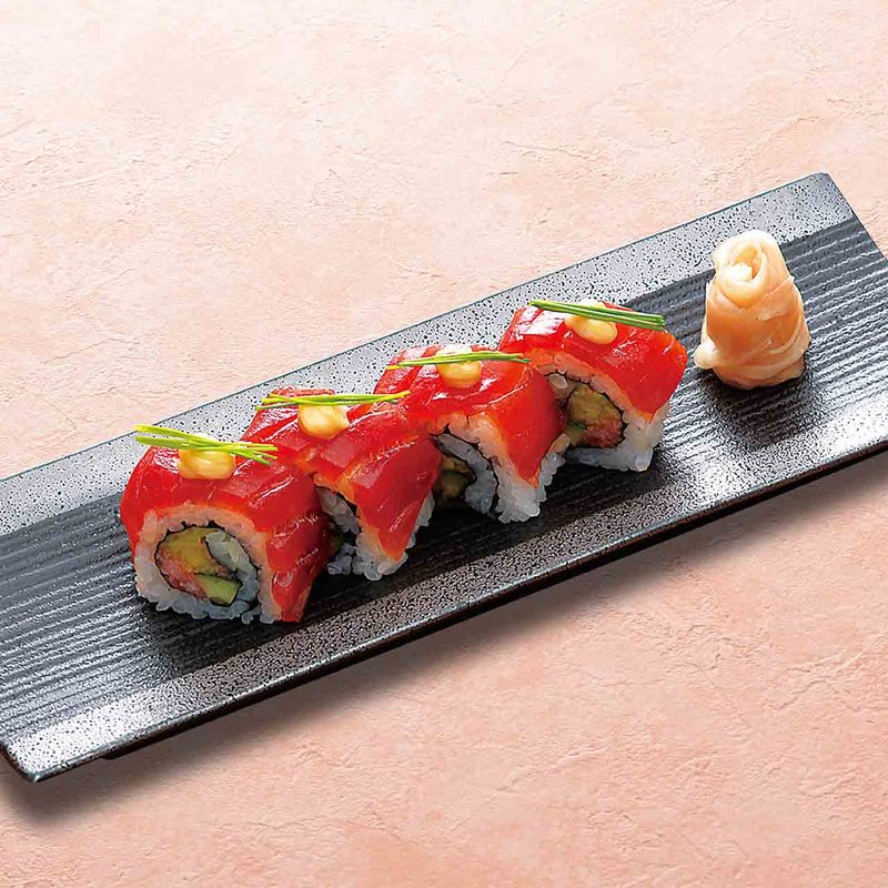 とろたくロール寿司(麺匠の心つくし つるとんたん 宗右衛門町店)