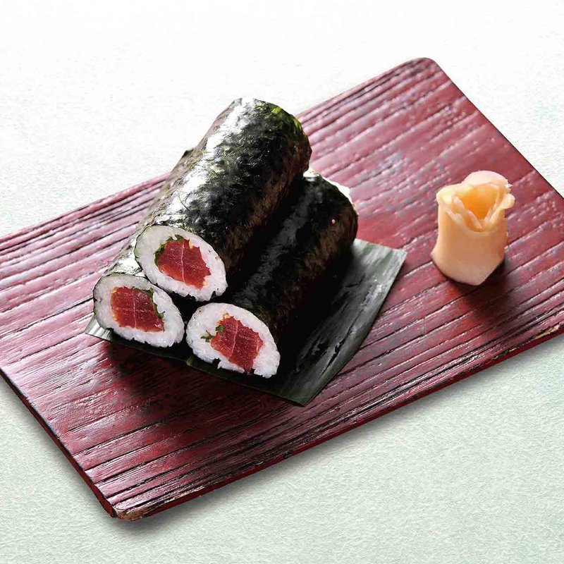 鉄火巻(麺匠の心つくし つるとんたん 宗右衛門町店)