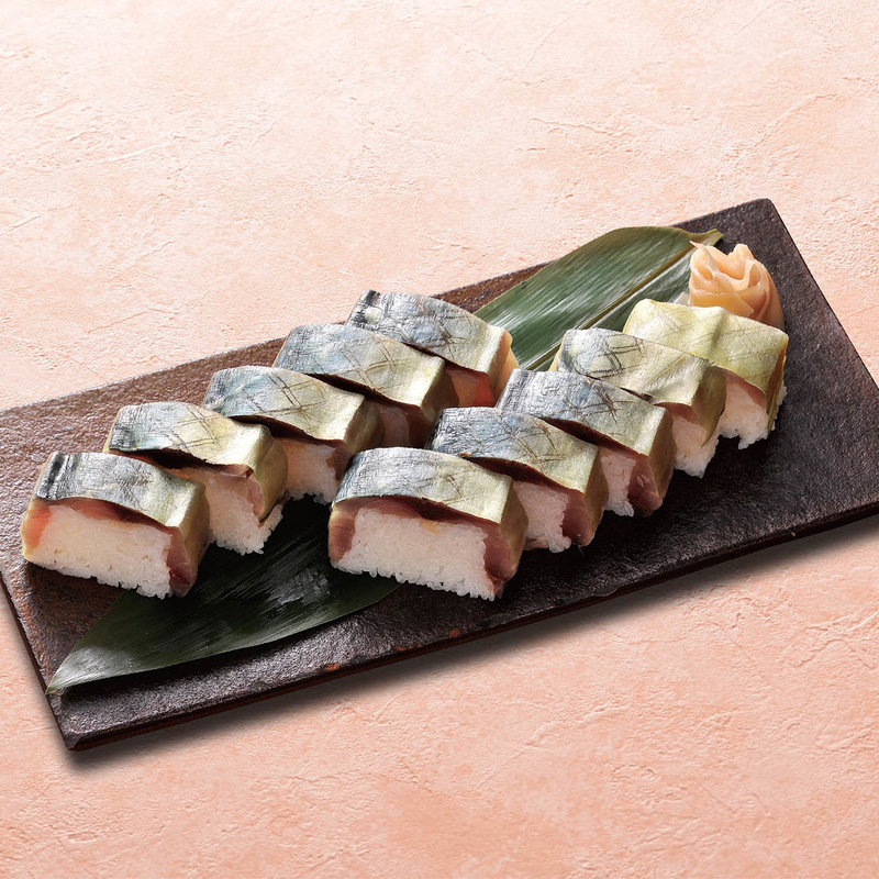 鯖棒寿司(麺匠の心つくし つるとんたん 宗右衛門町店)