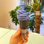 ブルーアーモンドソフトクリーム(ロフトフードラボ)