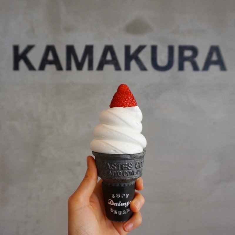 いちごショート(DAIMYO SOFTCREAM 鎌倉)
