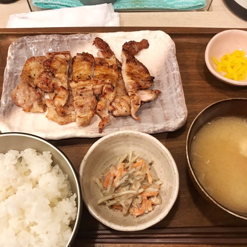 焼鳥定食(ゆかり食堂)