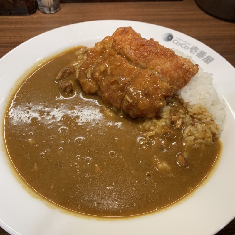 パリパリチキンカレー(カレーハウスCoCo壱番屋 ＪＲ五反田駅東口店)