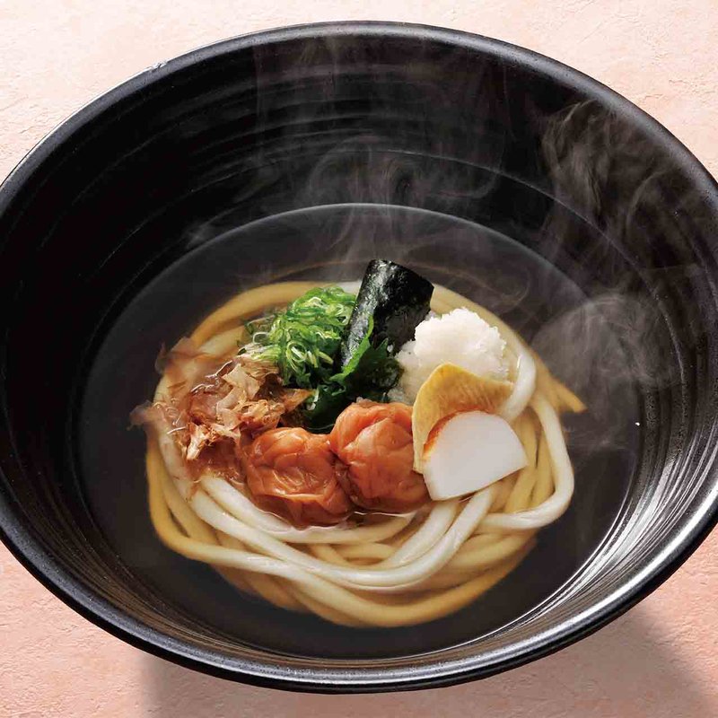 紀州南高梅 梅干のおうどん(麺匠の心つくし つるとんたん 宗右衛門町店)