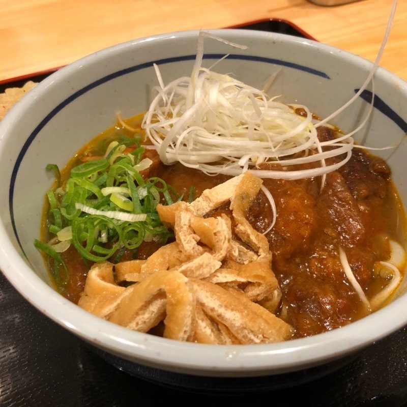  パルコ限定 牛バラカレーうどん (おにやんま 渋谷パルコ店)