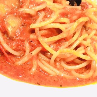 トマトとニンニクのスパゲティ(カプリチョーザ酒々井アウトレット)