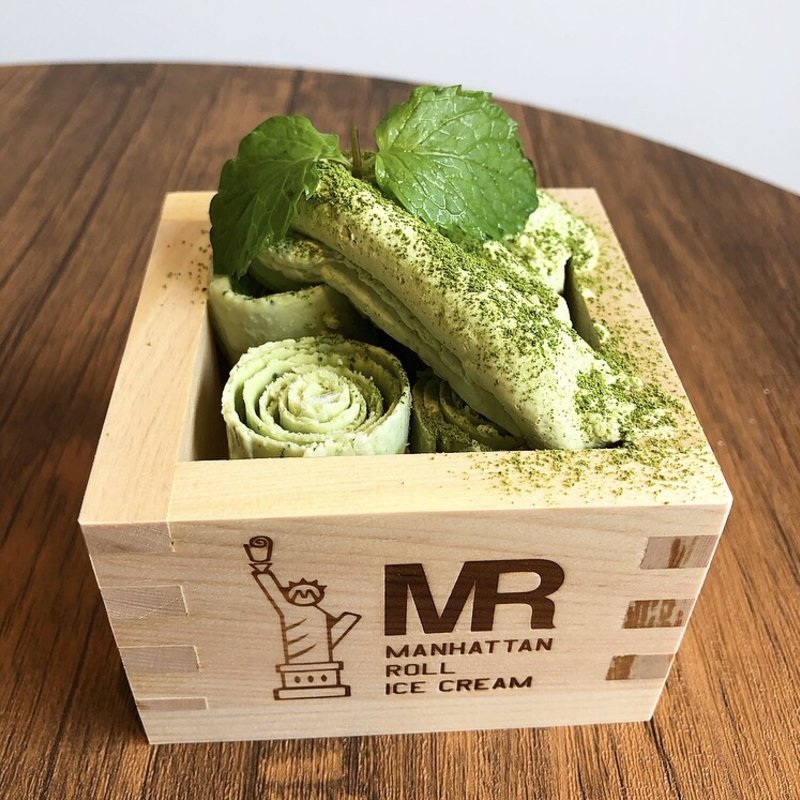 宇治抹茶ティラミス(マンハッタンロールアイスクリーム京都)