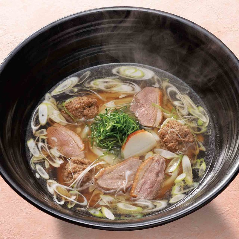 鴨のおうどん(麺匠の心つくし つるとんたん 宗右衛門町店)