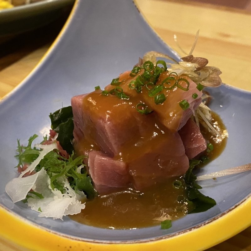 まぐろぬた(鳥忠 総本店)