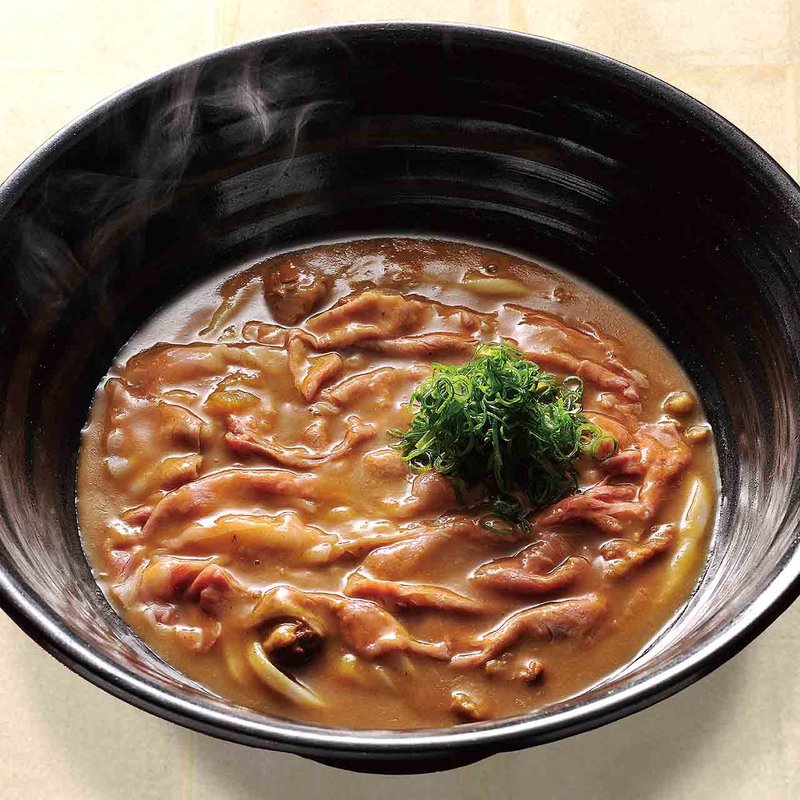 国産牛ロース しゃぶ肉カレーのおうどん(麺匠の心つくし つるとんたん 宗右衛門町店)