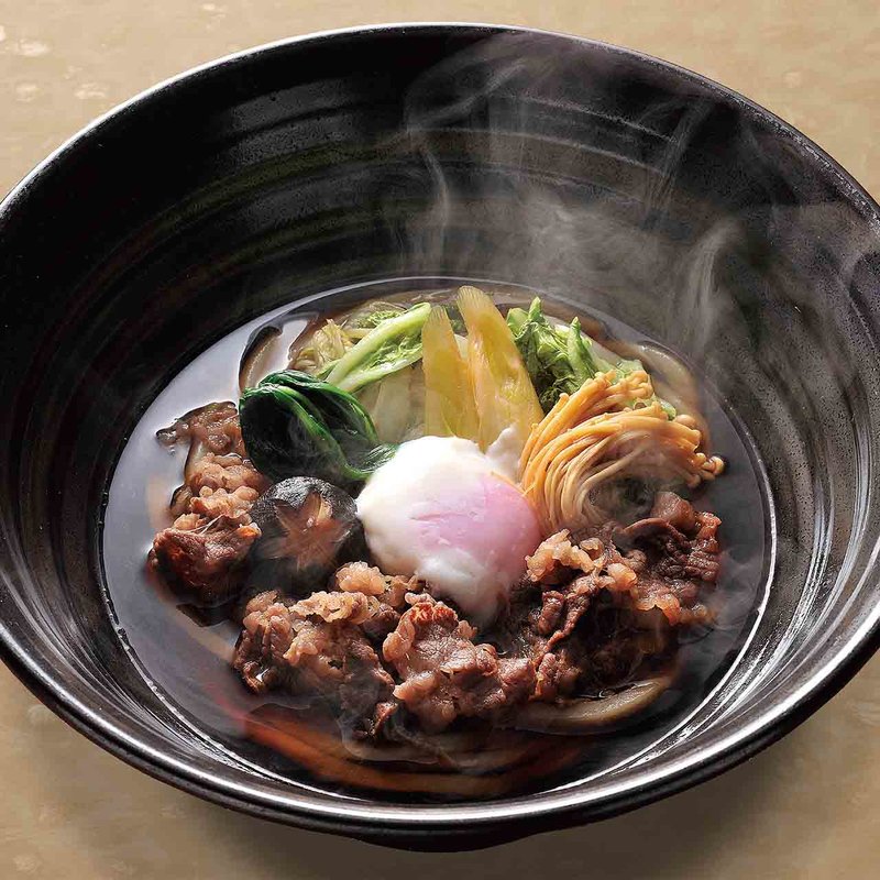 すき焼きのおうどん(麺匠の心つくし つるとんたん 宗右衛門町店)