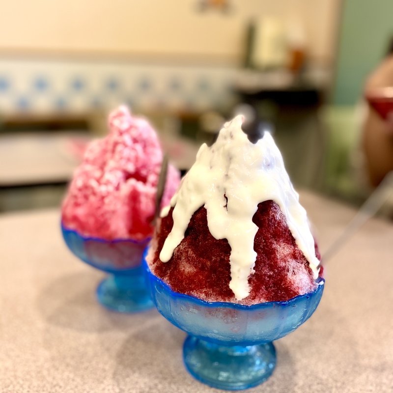 氷カシスヨーグルトソフト(カドヤ東店)