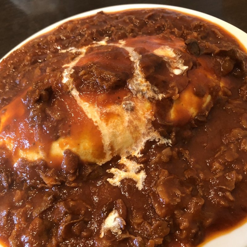 ハッシュドビーフオムライス(ジャンジャンブル )