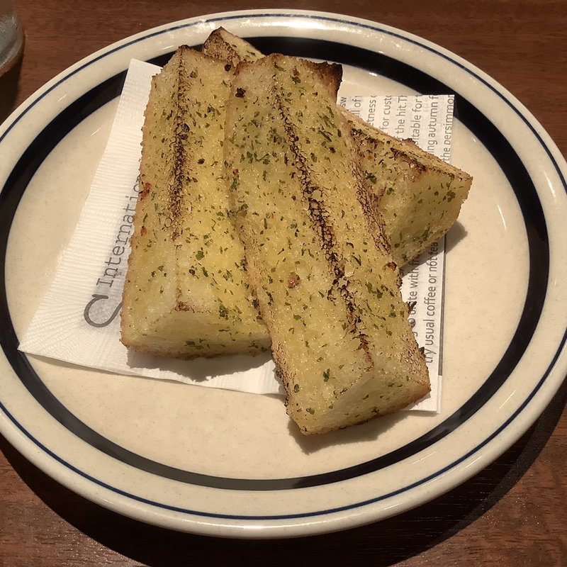 ガーリックトースト(ハミングバード　本町店)